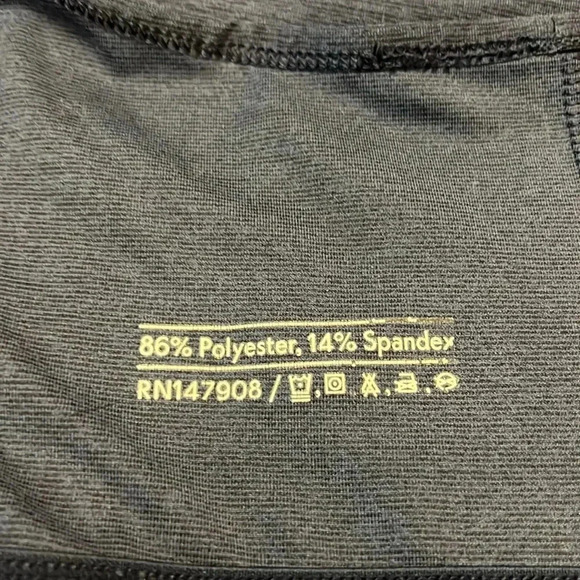 Outdoor Voices Womens Athena crop top blue Racerback Yoga polyester spandex Y2K‎ - Picture 7 of 8